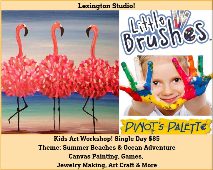 SINGLE DAY WORKSHOP $120! Theme: Summer Beaches & Ocean Adventure